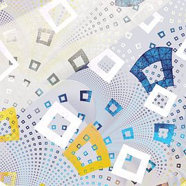 Pretzel Logic 333 - Squares by Claudia Gründler