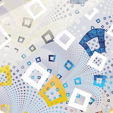 Pretzel Logic 333 - Squares by Claudia Gründler