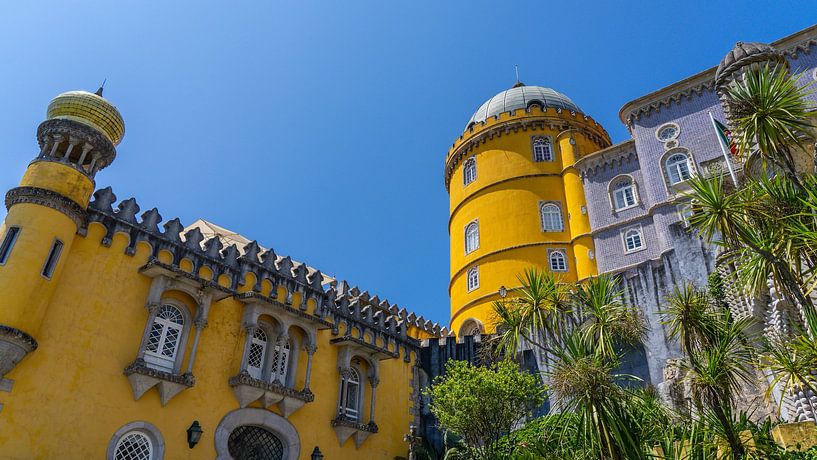 Pena Palace in Sintra, Portugal. von Jessica Lokker