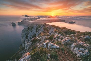 Spain Majorca Formentor Sunrise by Jean Claude Castor