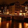 Amsterdam bij nacht en overal fietsen van Marjo Snellenburg