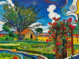 Hübscher Bauerngarten von PhotoArt Claudia Kleemann