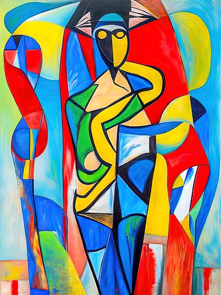 Modern Colorful Man by Leo Luijten