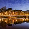 Vue atmosphérique du soir sur le Bemuurde Weerd dans le vieux centre d'Utrecht. sur Arthur Puls Photography