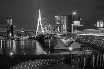 Die skyline von Rotterdam von MS Fotografie | Marc van der Stelt