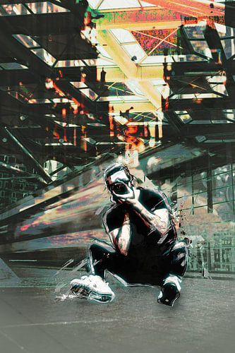 De fotograaf aan het werk