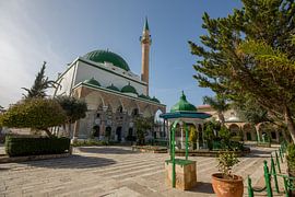 Al-Muallaq-Moschee im Zentrum von Accra, Israel