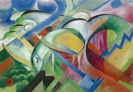 Das Schaf, Franz Marc