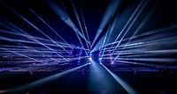 Glow 2019 - Faisceaux lumineux Stade PSV - Eindhoven