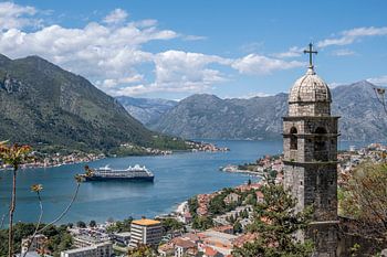 Die Bucht von Kotor in Montenegro