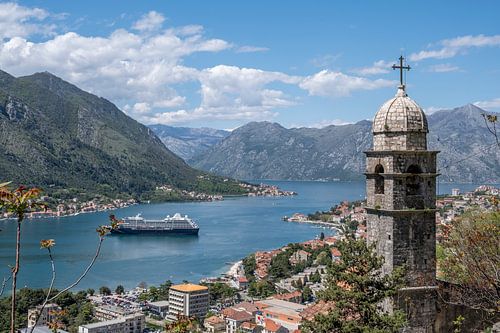 Die Bucht von Kotor in Montenegro