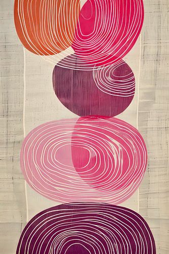 Œuvre d'art moderne et minimaliste