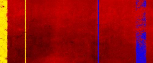 Rouge jaune bleu, panorama abstrait