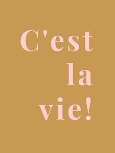 C'est la vie! von MarcoZoutmanDesign