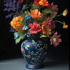 Blumenstrauß der Freude | Blühende Blumen von Flora Exlusive