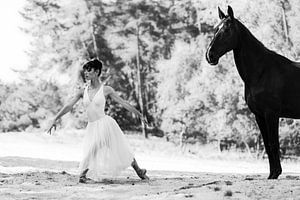 Dans van paard & ballerina 4 sur Sabine Timman