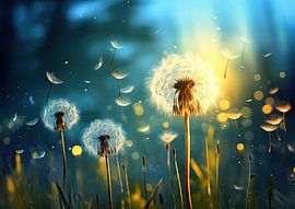 Löwenzahn von Blickfänger Gemälde