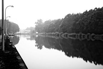 Het zijtakkanaal (Osnabrueck) van Norbert Sülzner