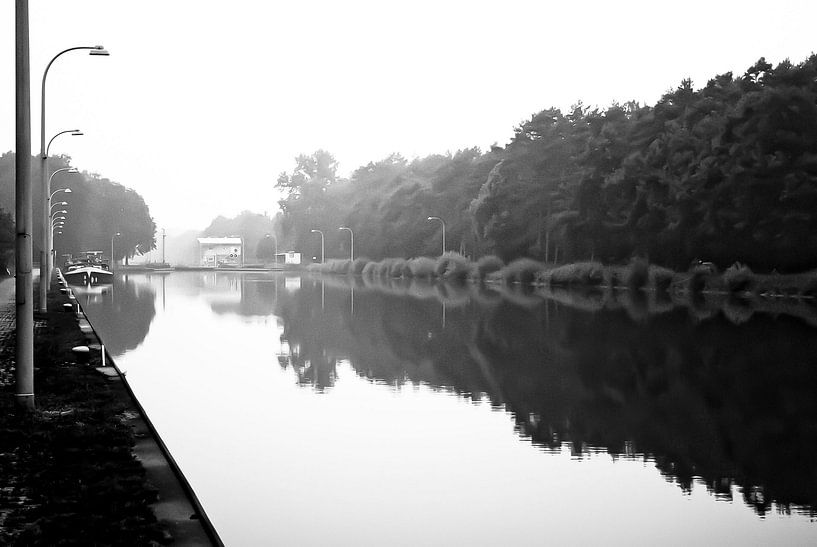 Het zijtakkanaal (Osnabrueck) van Norbert Sülzner