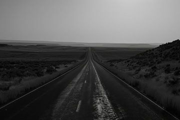 Espace infini - Route sur Poster Art Shop