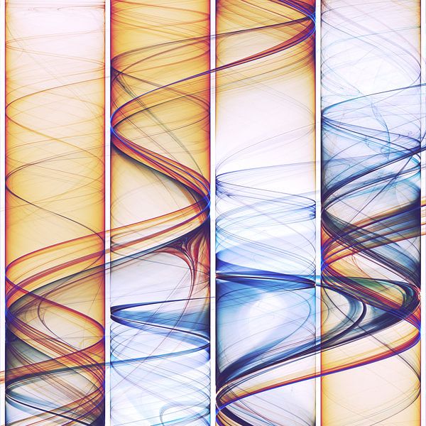 Abstract composition 520 by Angel Estevez