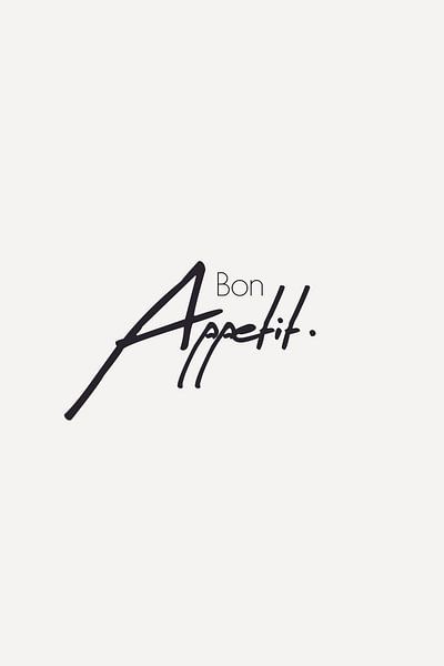 Bon Appetit by Walljar