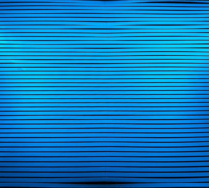 Een blauw gevoel - Abstracte kunst. van Jonas Röjestål