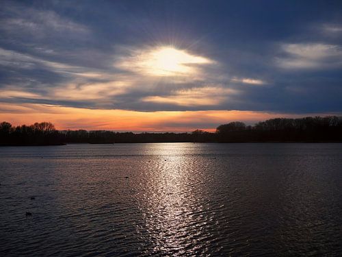 Zonsondergang in De Gavers