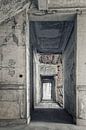Urbex corridor wall decoration | Abandoned places by Steven Dijkshoorn thumbnail