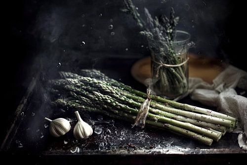 Asparagus still life