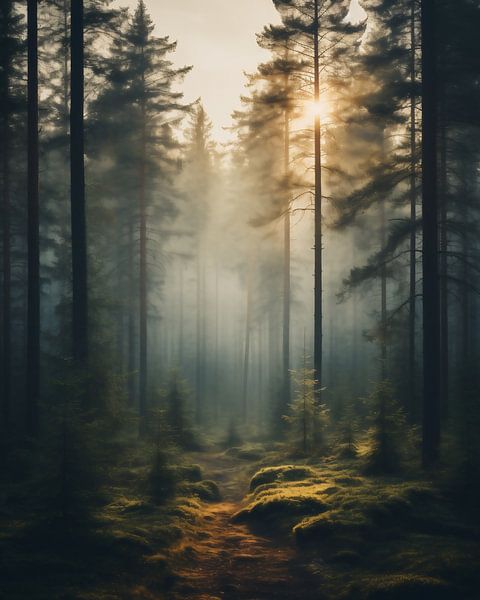 Zauberwaldpfad erkunden von fernlichtsicht