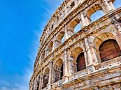 Het Colosseum tegen een strakblauwe hemel van Sergio Pazzano thumbnail