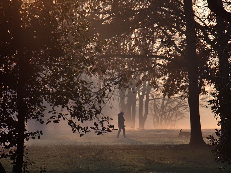 Ochtend mist 7 van Edgar Schermaul