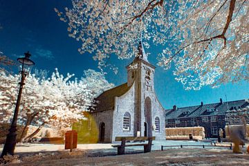 Infrared hasseltkapel by Joris Buijs Fotografie