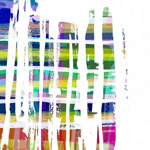 Strepen zwart wit pastel 1