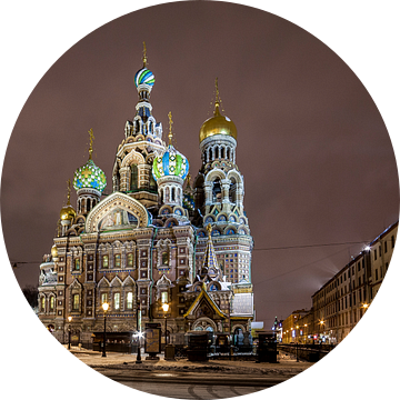 The Church of the Savior on Spilled Blood, St. Petersburg van Bart van Eijden