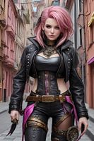 Steampunk Woman XXVI