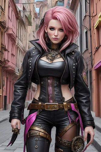 Steampunk Woman XXVI