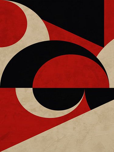 Moderne abstracte geometrische kunst
