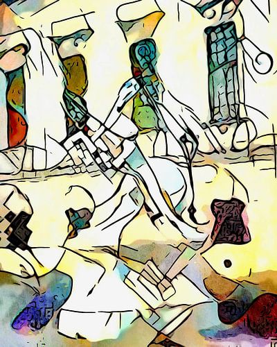 Kandinsky ontmoet paleis Belvedere, Wenen (2)