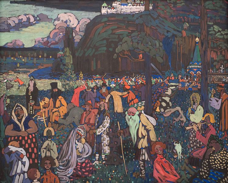 Vie colorée, Wassily Kandinsky par Des maîtres magistraux