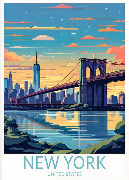 Manhanttan Bridge by Artstyle