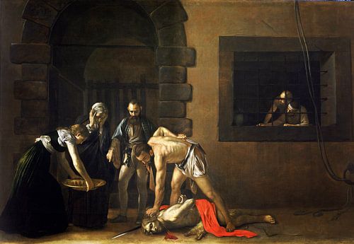 Caravaggio – Die Enthauptung des Heiligen Johannes des Täufers (1608)