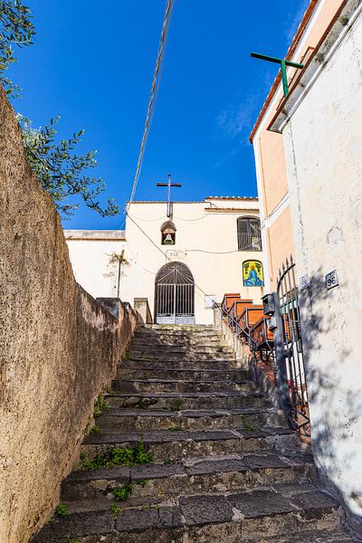Treppe in Minori an der Amalfiküste in Italien von Rico Ködder