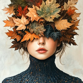 Herbst Mädchen