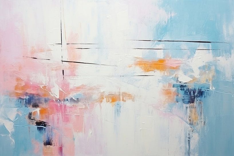 Serenity | Abstrakte Kunst von Wunderbare Kunst