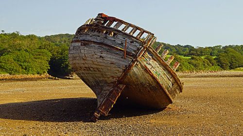 Bootwrak in Dulasbaai