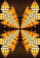 Abstraktes Werk im Art-déco-Stil