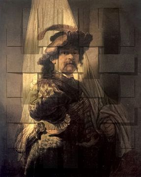 The standard-bearer - Rembrandt van Rijn by Gisela - Art for you