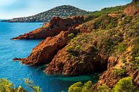 De Esterel kust met de Middellandse Zee | Cote d Azur